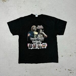 Y2k High School Reunion Tour Snoop Dog Wif Khalifa T-shirt Size XL